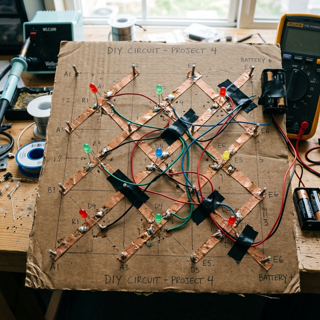 Step 3: Wiring the Diagonals